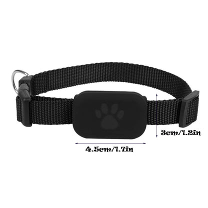 Intelligent Pet Collar Locator for Pet Dog & Cat Collars, Anti-Lost Collar Silicone Sleeve Animal Tracking Movement Alert Collar