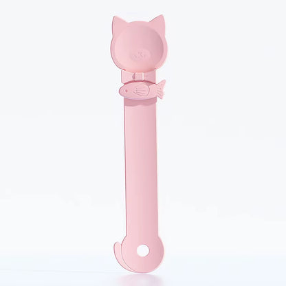 1/3PCS Cat Strip Feeder Spoon Long Handle Lickable Wet Food Feeder for Cats Pet Meat Mud Food Squeeze Dispense Spoon Pet Supplie