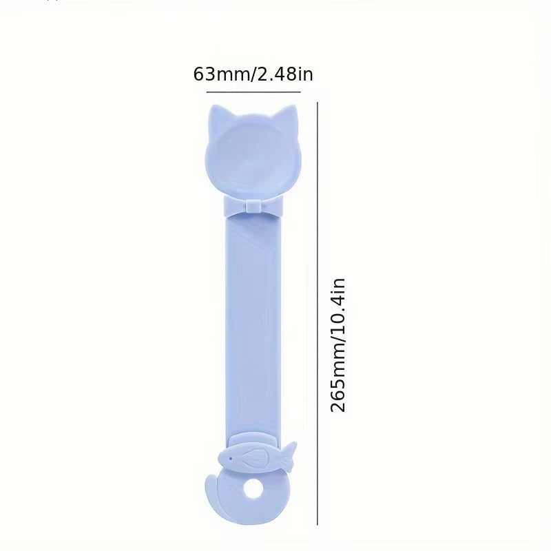 1/3PCS Cat Strip Feeder Spoon Long Handle Lickable Wet Food Feeder for Cats Pet Meat Mud Food Squeeze Dispense Spoon Pet Supplie